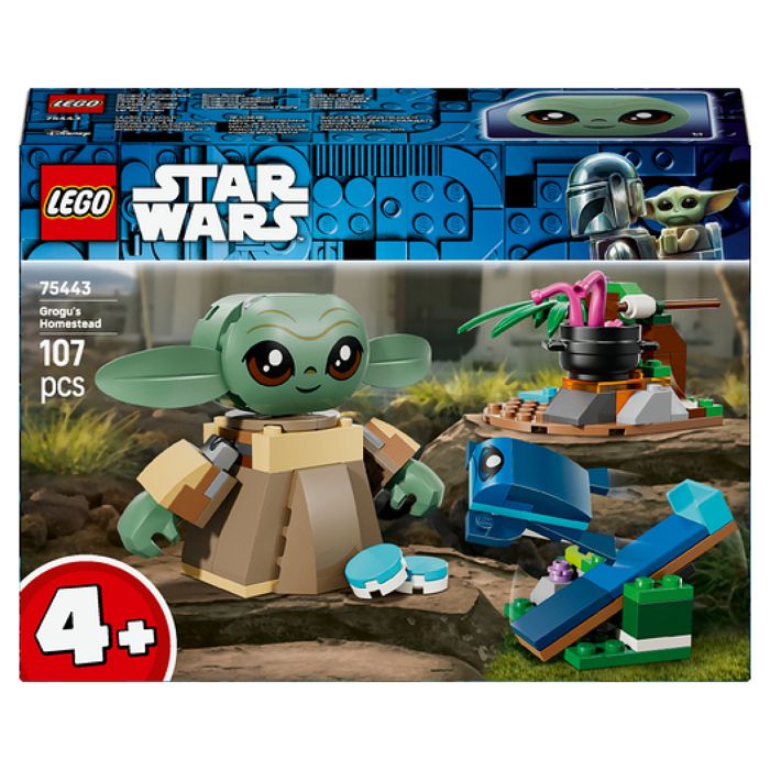 LEGO Star Wars 75443 Chez Grogu - Jeu de Construction Fille ou Garçon dès 4 ans - Cadeau