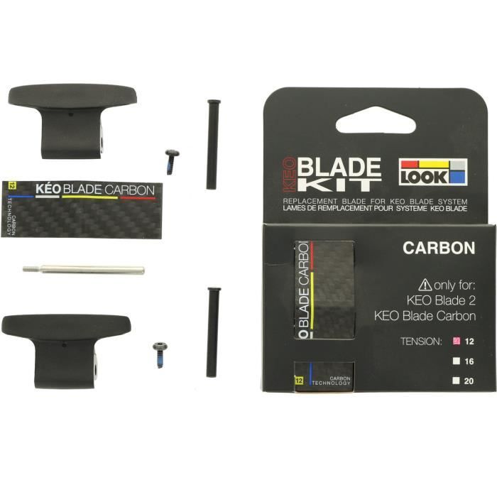 Pédales de vélo de route LOOK Kéo Blade Carbon 12Nm - noir