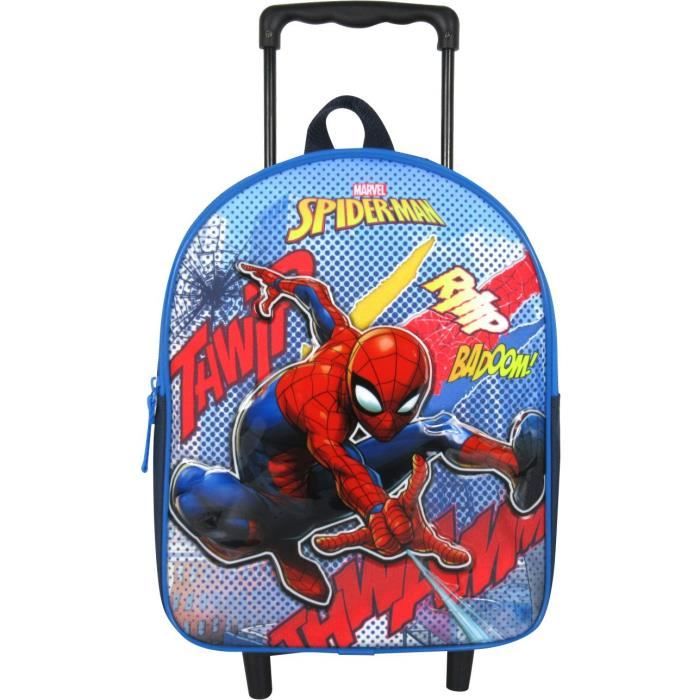 cartable à roulette spiderman