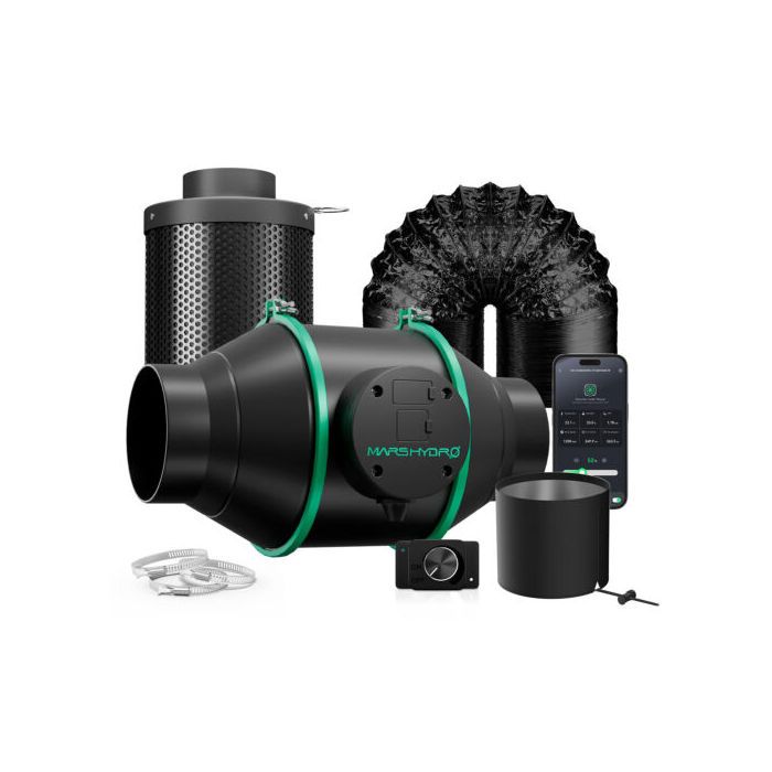Kit de filtration d'air Mars Hydro Smart 4 MARS HYDRO Contrôlé par