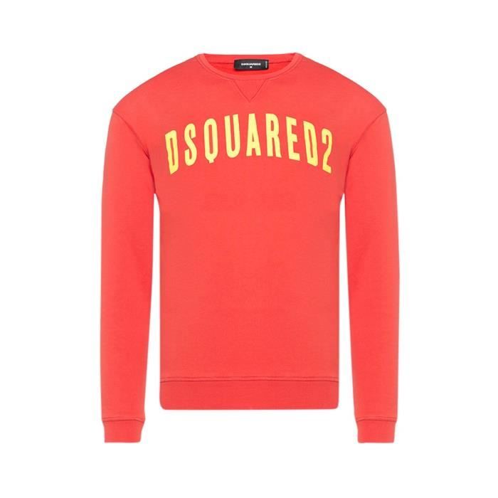 sweat dsquared2 rouge