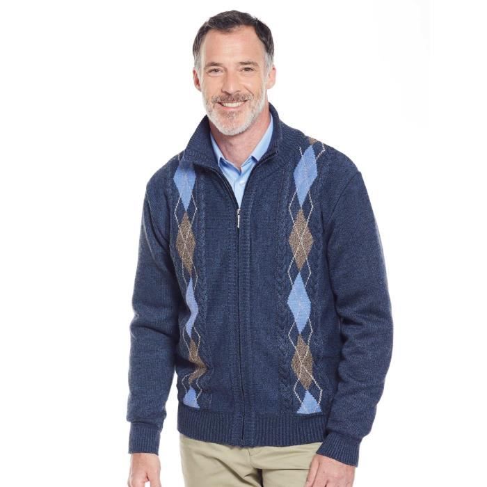 Hommes Tootal Doublées En Polaire Cardigan Hommes Tootal Doublées En Polaire Cardigan