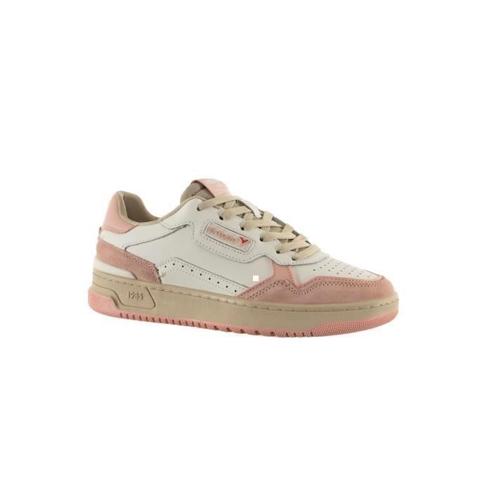Victoria Baskets basses Victoria C80 - Block Color 42 Rosa - Femme - Beige - Lacets - Textile