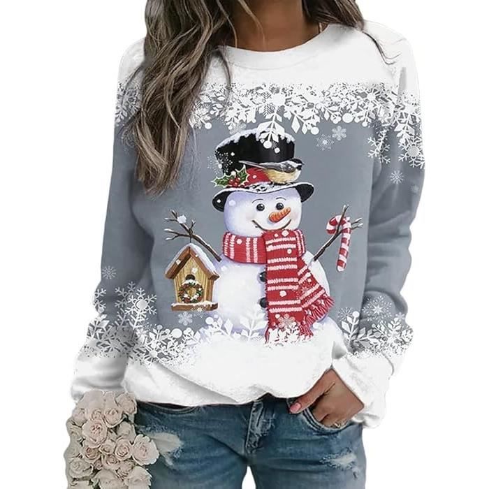 Amazon Pull Noel Lumineux Femme Sweatshirt Pull Moche Homme