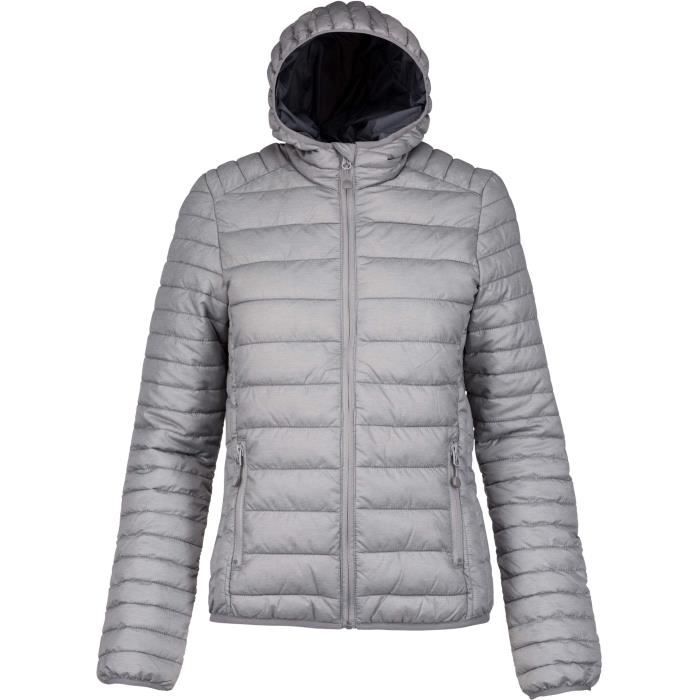Doudoune legere grise femme outlet