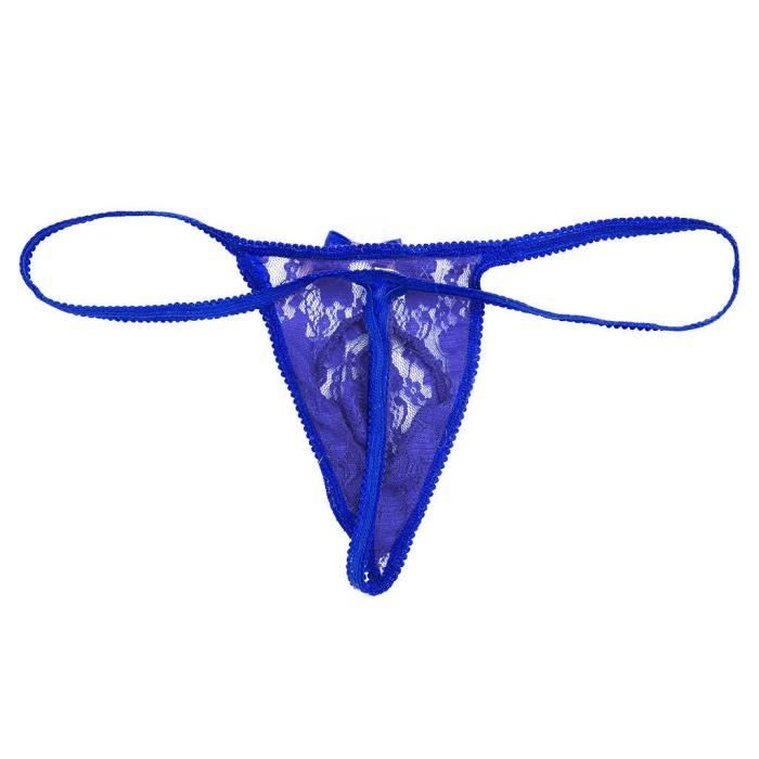 Sous-vêtement Séduisant Pour Homme - String TBack, Transparent - Taille Régulière - Polyamide/Nylon - Neuf
