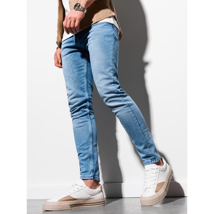 Pantalon bleu clair homme deals