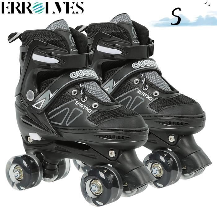 Patins à roulettes ERROLVES Réglable Noir Garçon Fitness Enfant