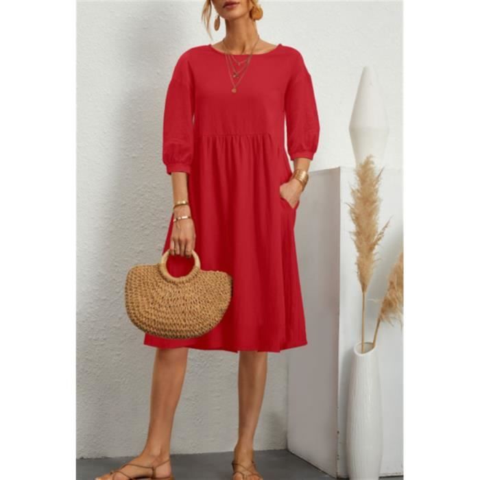 Tunique longue sales fluide femme