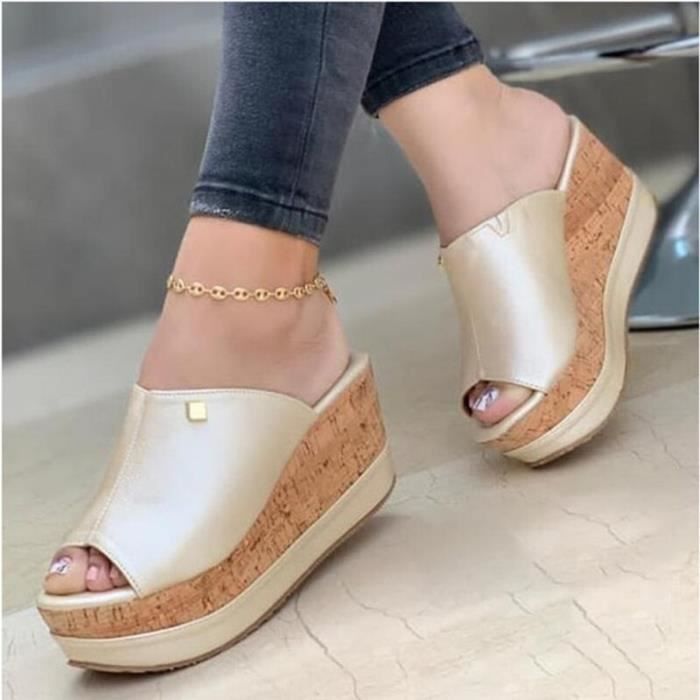 Chaussure été plateforme hot sale