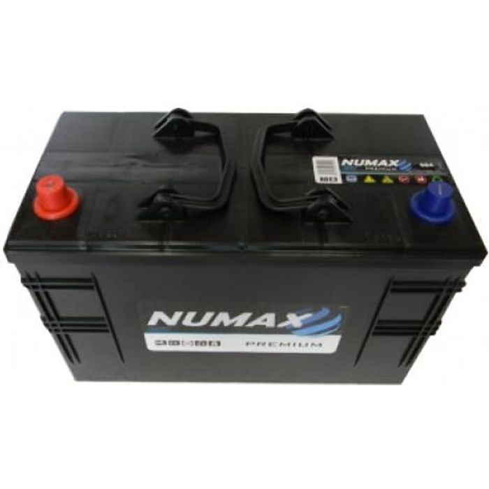 Batterie de démarrage Poids Lourds et Agricoles Numax Premium TRUCKS C13G / LOT 7 664 12V 110Ah / 800A
