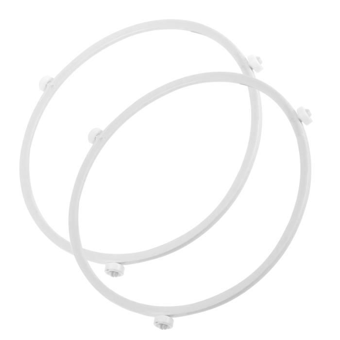 Support Triangulaire Micro-Ondes, Porte-Plateau Anneau Tournant Universel, Remplacement De L Pivotant Pour Four A Micro Ondes Convient Aux Plateaux De Piece Detachee Verre De 245 Cm 91731150