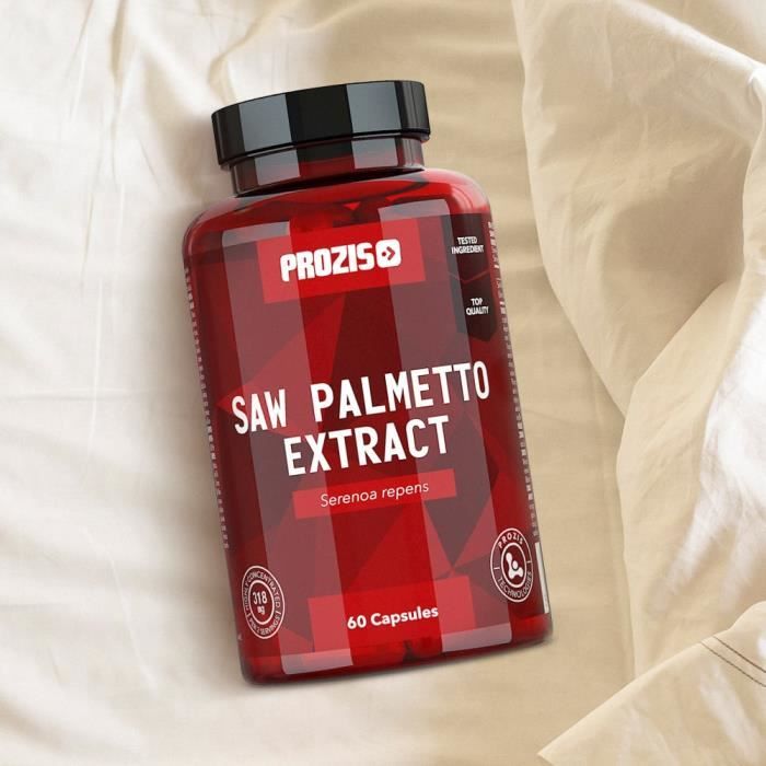 PROZIS Saw Palmetto Extract 160mg 60 caps Augmente la production de