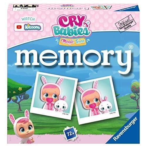 Jeu de société - RAVENSBURGER - MEMORY CRY BABIES - 76 cartes de jeu ...