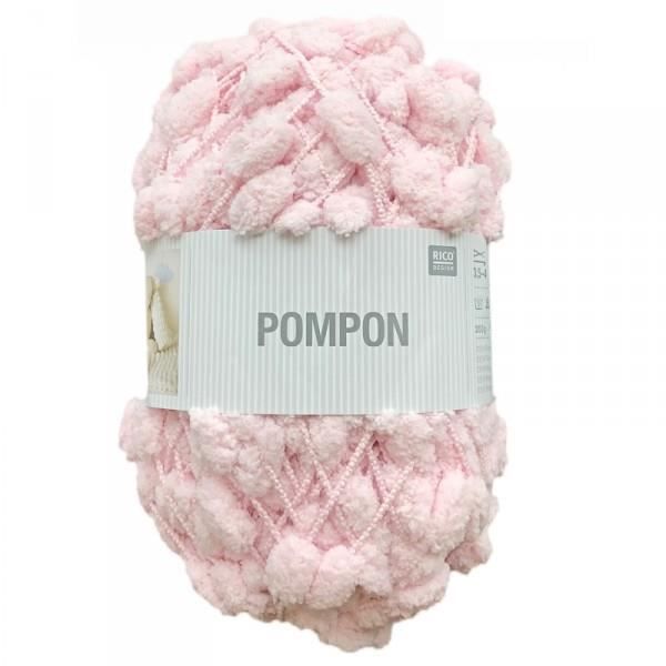 Laine Pompon Rico Design 019 Rose Clair Cdiscount Beaux Arts Et Loisirs Creatifs
