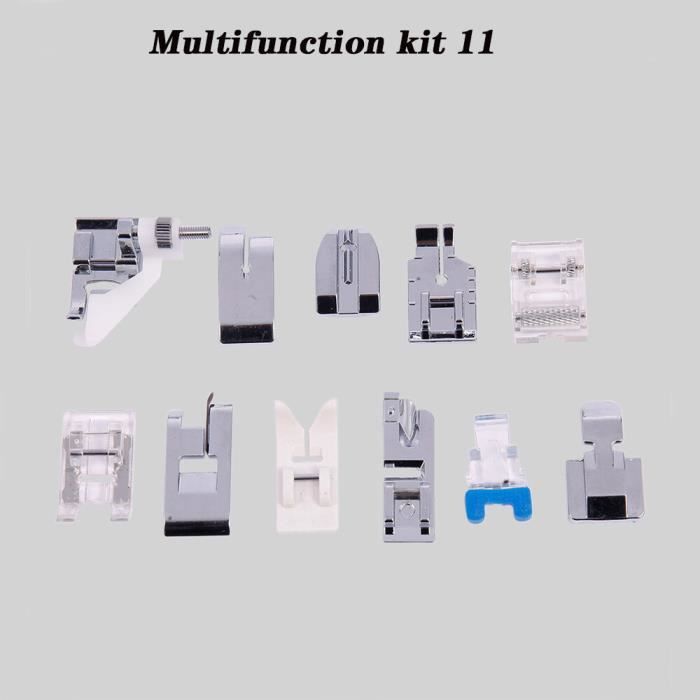 Cikonielf Set De Pieds De Biche Multifonctions Pour Machine à Coudre Et Coudre Pour Machine à Coudre Haushaltsschaft (62 Pièces