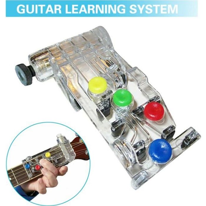 Presseur D'accords De Guitare One-Touch - Apprentissage Facile Pour Débutants - Système Automatique De Changement D'accords