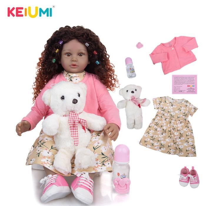 Poup?�e africaine - RUMOCOVO - 24D156-C560-C561-S12-T16-H175 - 60 cm - ??ducative - Mixte 