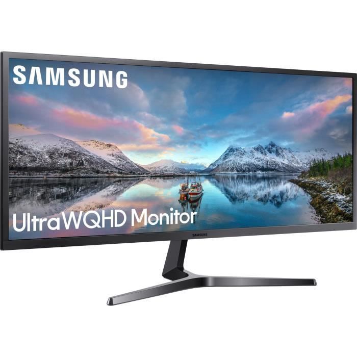 Vente Ecran PC Ecran Samsung 34" UWQHD 3440X1440 21:9 4MS HDMI DISPLAYPORT pas cher Vente Ecran PC Ecran Samsung 34" UWQHD 3440X1440 21:9 4MS HDMI DISPLAYPORT pas cher