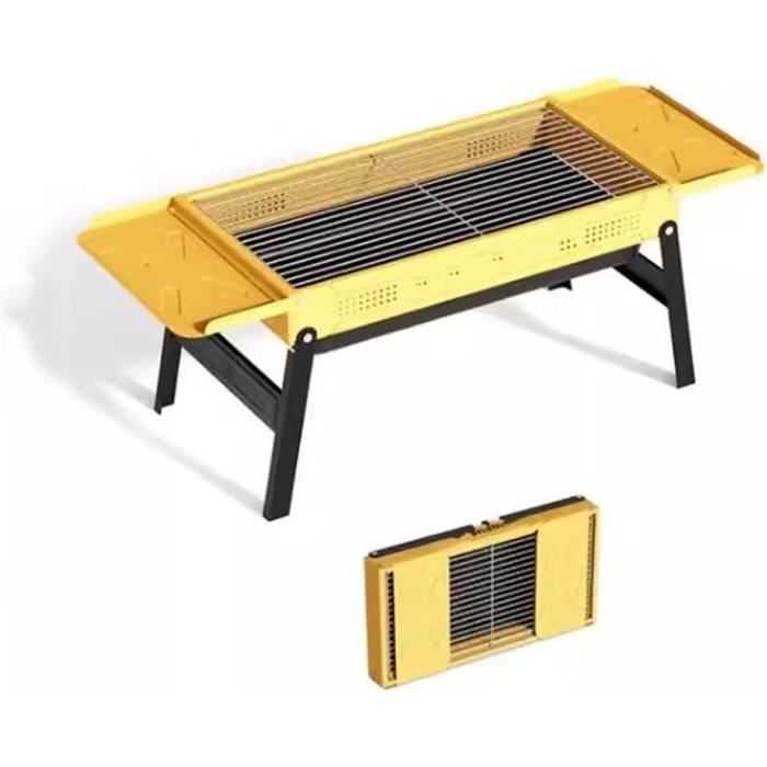 Pwshymi Grill de barbecue 3 pièces/ensemble en acier inoxydable