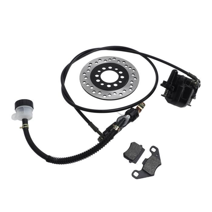 Kit Frein Quad Dirt Bike Kit Frein Disque Hydraulique - Pour 50-250cc Dirt Bike, Quad, ATV, Go Kart étrier Frein Hydraulique Universel