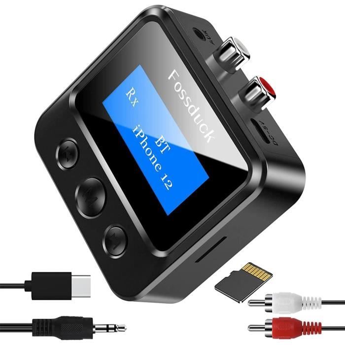 GOTOTOP Émetteur Récepteur Bluetooth Récepteur émetteur Bluetooth 5.0