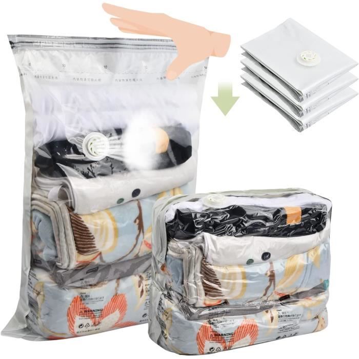 Pompe électrique Sac Vide 11 Sacs Compression Sous Vide Pompe électrique - Rangement Voyage Literie Vêtements Gonfleur Electrique