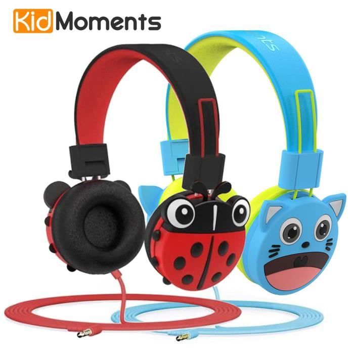 Casque Pour Enfants D Animaux De Dessin Anime Bandeau Reglable Reduction Du Bruit Stereo Fait De Materiaux De Qualite Alimentaire Cdiscount Tv Son Photo