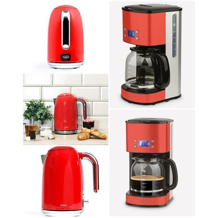 Techwood Pack Bouilloire et Cafetière Inox - vue 2