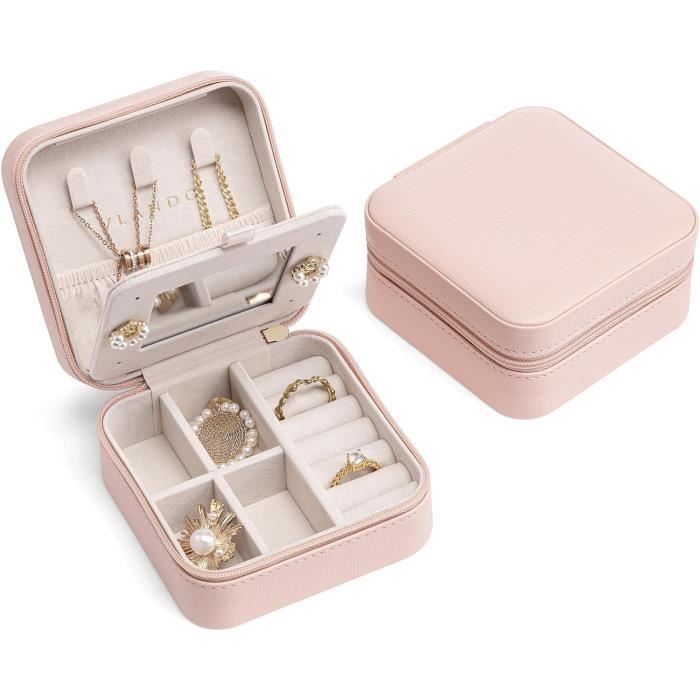 Boîte De Rangement Bijoux Pliable Portable - Neuf Sans Emballage