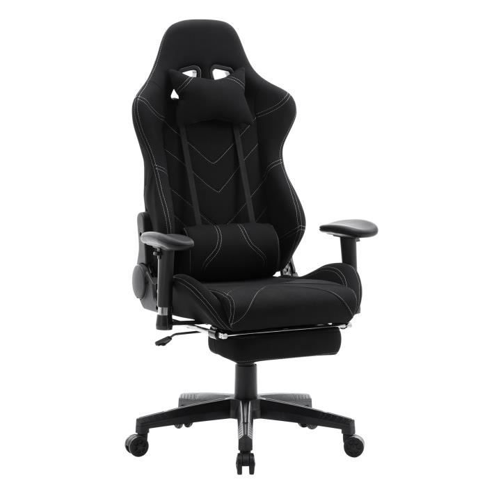 QWORK® 6 Pièces Housse pour Chaise de Jeu, Housse Fauteuil Bureau Extensibles avec accoudoirs et Protection Casque, pour Joueurs e-Sport, Bureau à Domicile et Chaise de Bureau QWORK® 6 Pièces Housse pour Chaise de Jeu, Housse Fauteuil Bureau Extensibles avec accoudoirs et Protection Casque, pour Joueurs e-Sport, Bureau à Domicile et Chaise de Bureau
