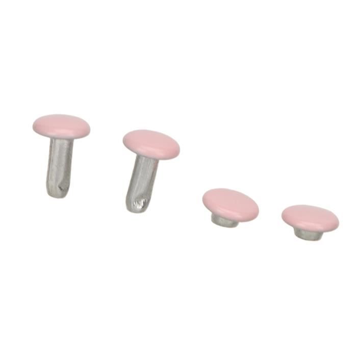 Lot De 100 Rivets Tubulaires à Frapper - Ouverture En étoile - Diamètre 8mm