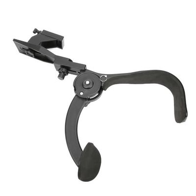Bandoulière Noire Pour Appareil Photo Reflex Numérique, Support D Epaule Et Stabilisateur Avec Amortisseur Pour Production - 2