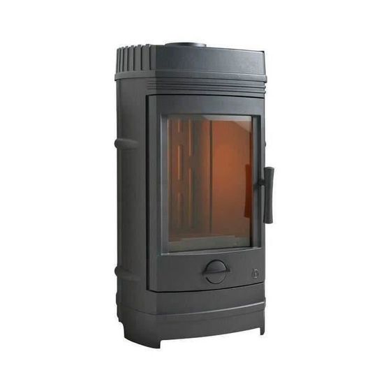 invicta poele a bois cassine 10 kw cdiscount bricolage