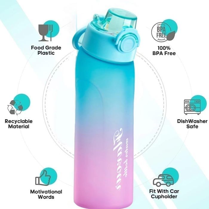 Bouteille 650ML Avec 7 Sul Saveur Gout Pods,Bouteille D'eau Parfumée Sans Avec Paille-0 Sugar 0 Degrade Violet 91650273 Bouteille 650ML Avec 7 Sul Saveur Gout Pods,Bouteille D'eau Parfumée Sans Avec Paille-0 Sugar 0 Degrade Violet 91650273