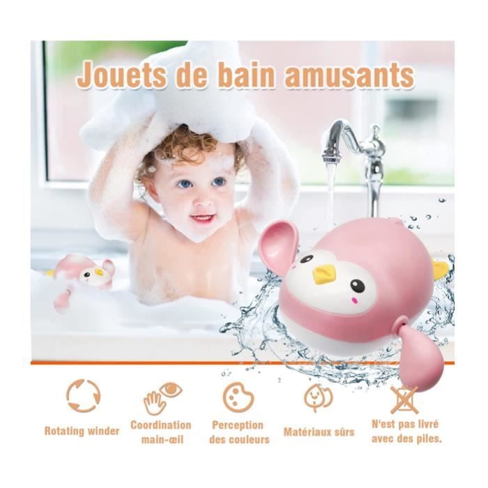 BELLESTYLE JOUET DE Bain Bébé, Jeux de Bain pour Bebe Enfant 1 2 3