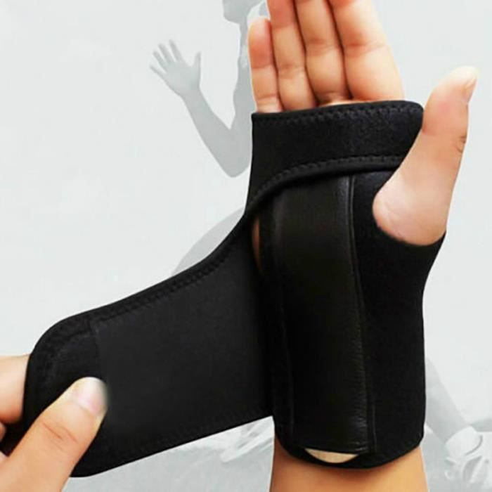 Bandage poignet en néoprène pour gaucher/droitier, Orthèses et contention