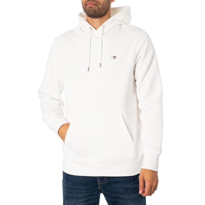 Sweat à capuche épais GANT Homme Col capuche Manches
