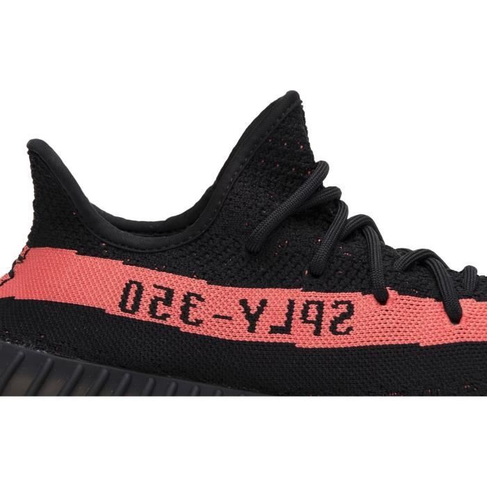 Yeezy boost 350 rouge et noir on sale