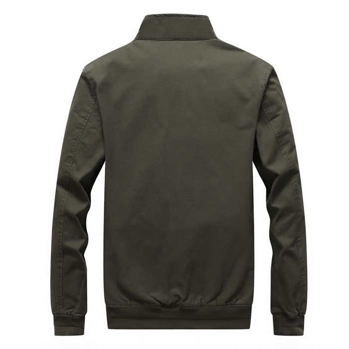 Blouson Homme Décontracté Mi-Saison - Veste à Capuche Zippée - Style Bomber Softshell - Pour Randonnée, Ville