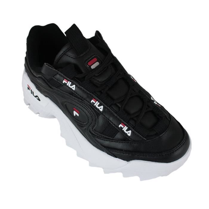 Chaussures de Running Femme FILA D-Formation Noir Fitness Route