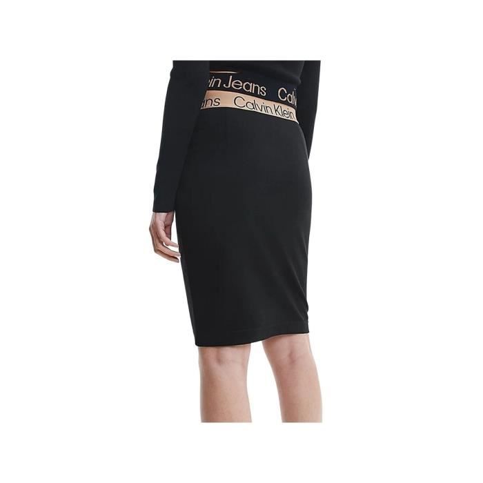 Jupe Noire Courte Moulante Jennyfer Taille 38 - Très Bon état Occasion
