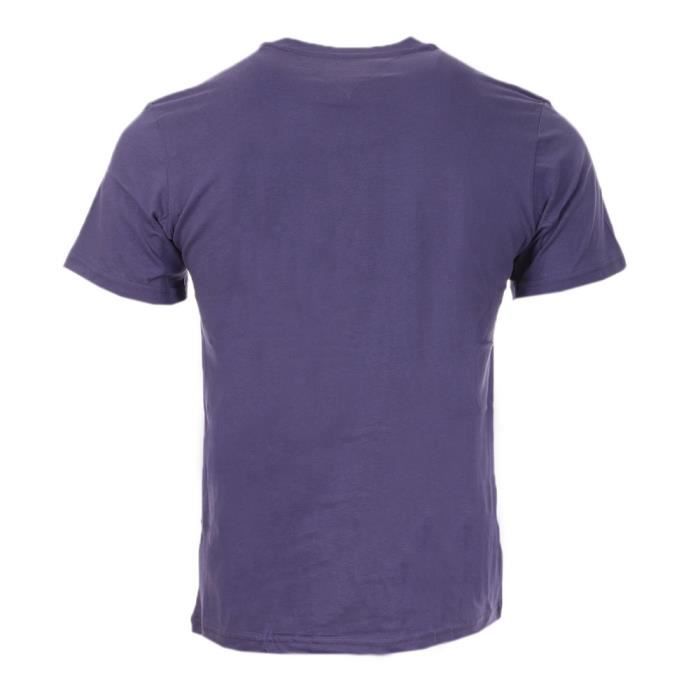 T shirt Mauve Homme Tommy Jeans Classic Purple Cdiscount Pr t