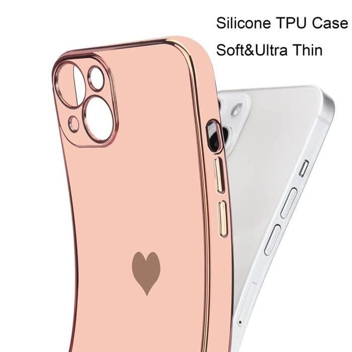 annaPrime - Coque Silicone TPU Souple anti-choc pour iPhone 13