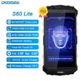 DOOGEE S60 Lite Smartphone 4G Etanche Antichoc Antipoussière Débloqué 5.2 Pouces 4G RAM 32G ROM 5580mAh Noir-2