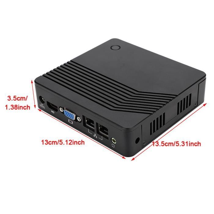 Mini PC, Intel J1900 2.0 GHz Quad-Core 8Go RAM2