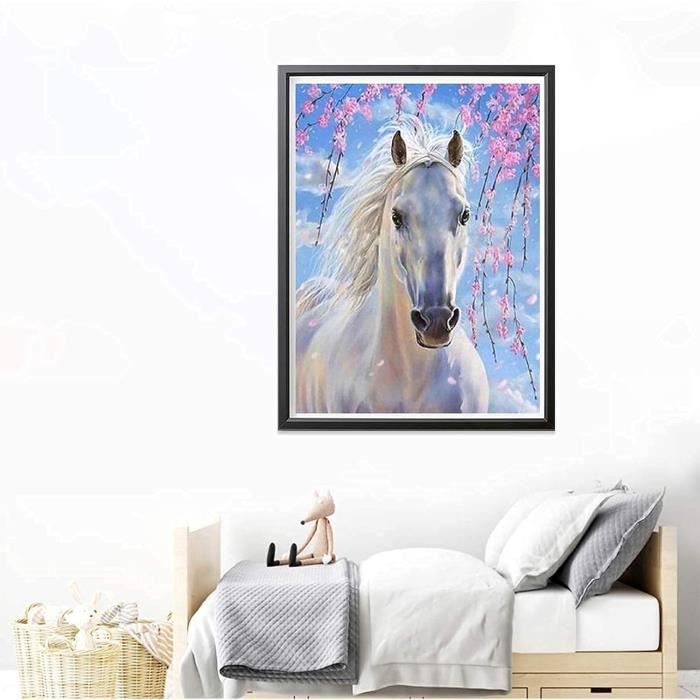 Yeerum DIY 5D Diamond Painting Le Coucher du Soleil Complet Accessoires