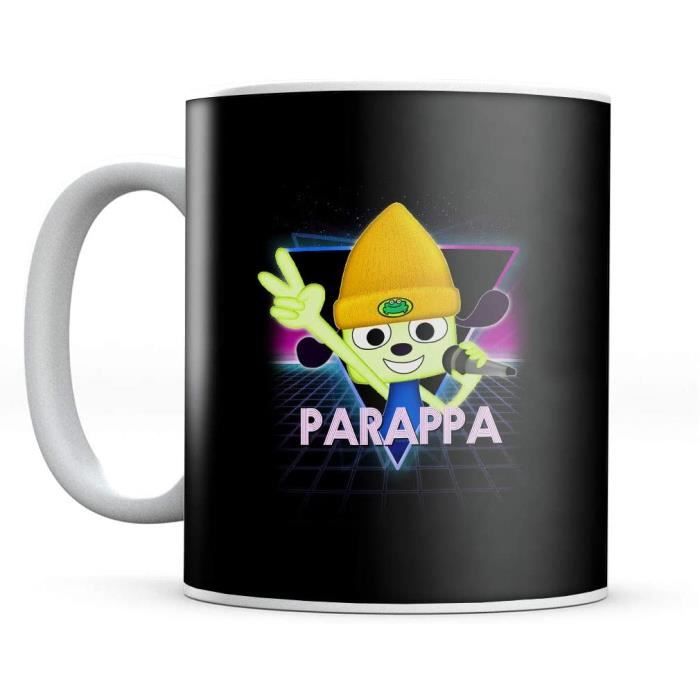 PaRappa The Rapper Mug paysage néon rétro des années 80{CD2515459 ...