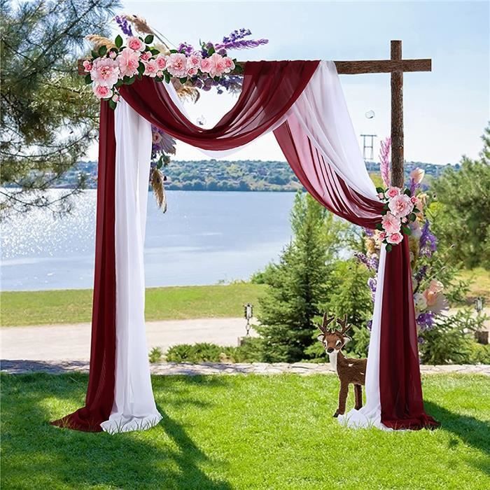 Mousseline de soie mariage 2025