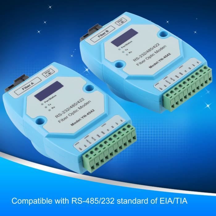 Convertisseur Vidéo Fibre Optique 16CH GUSH-16V1D - Émetteur/Récepteur Composite Pour Vidéosurveillance